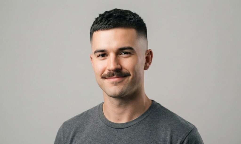High and Tight with Mustache