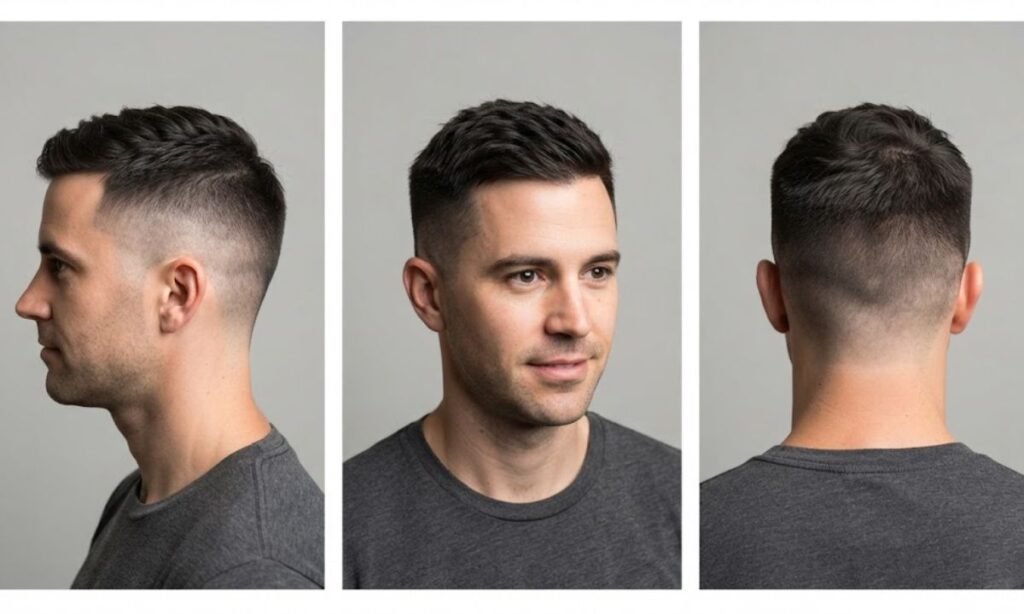 High and Tight with No Fade (Hard Disconnect)