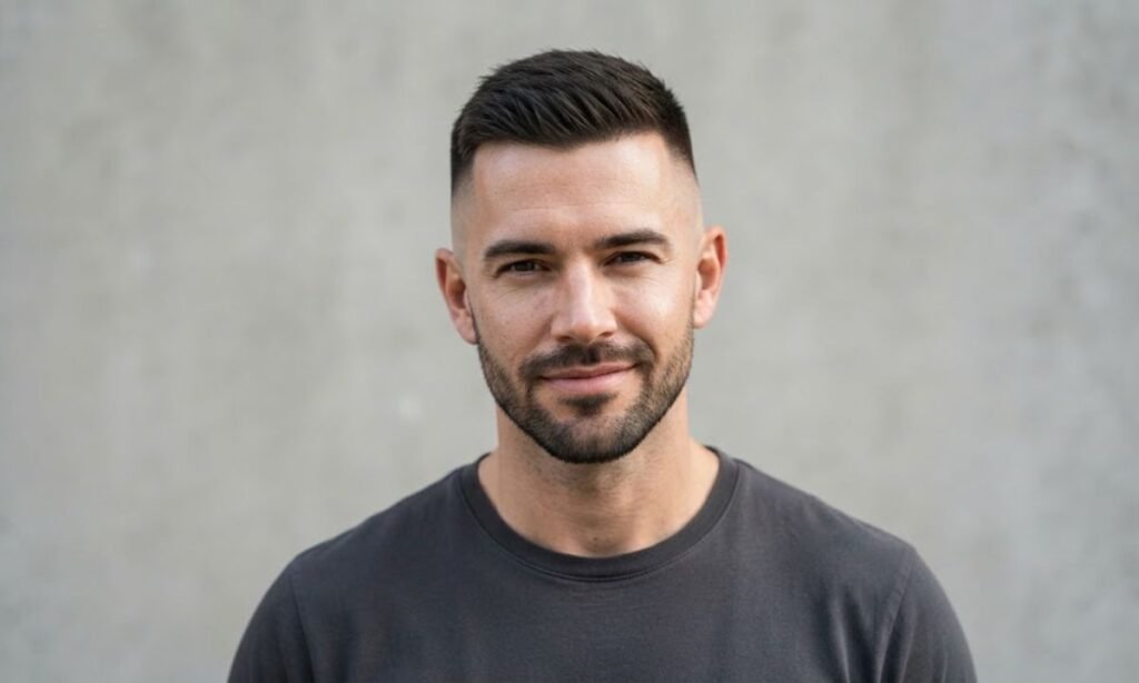 High and Tight with Stubble