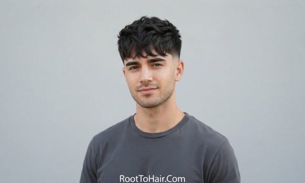 Low Taper Blowout With Soft Fringe.