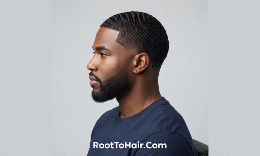 Low Taper Fade with 360 Waves
