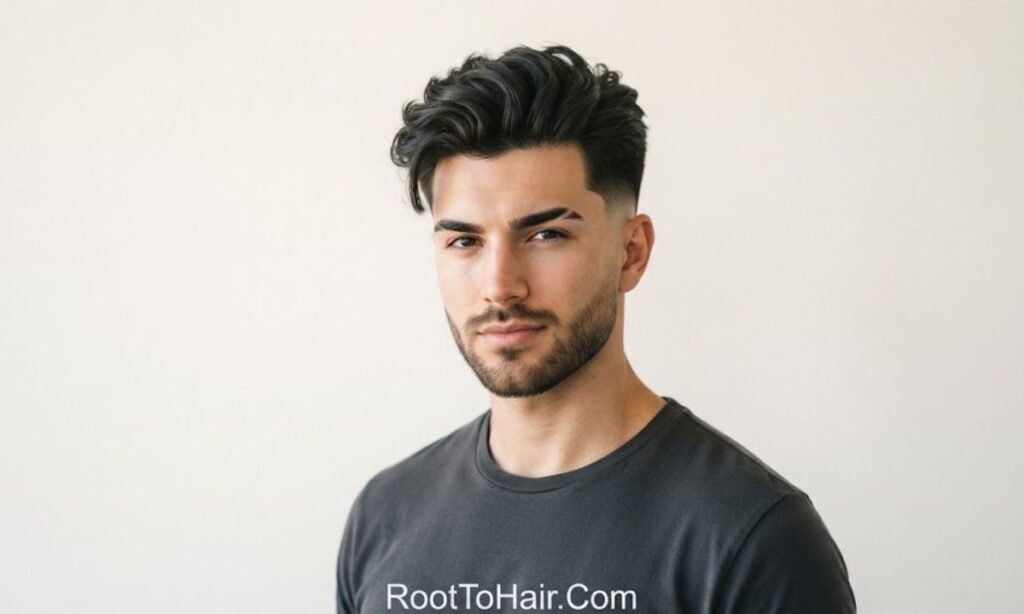 Low Taper Side-Swept Blowout.