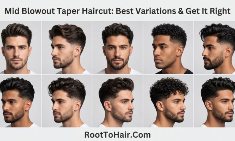 Mid Blowout Taper Haircut Best Variations & Get It Right