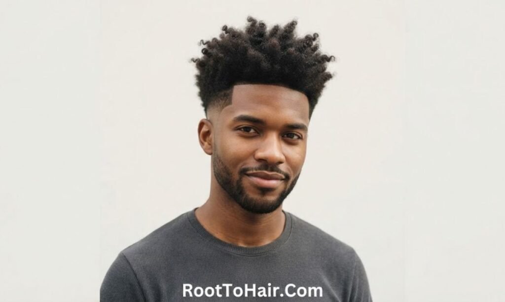 Mid Taper Fade Afro