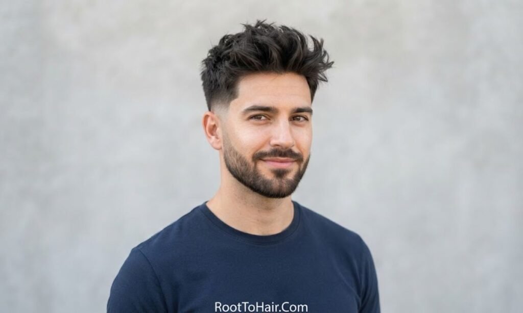 Mid Taper Messy Blowout.