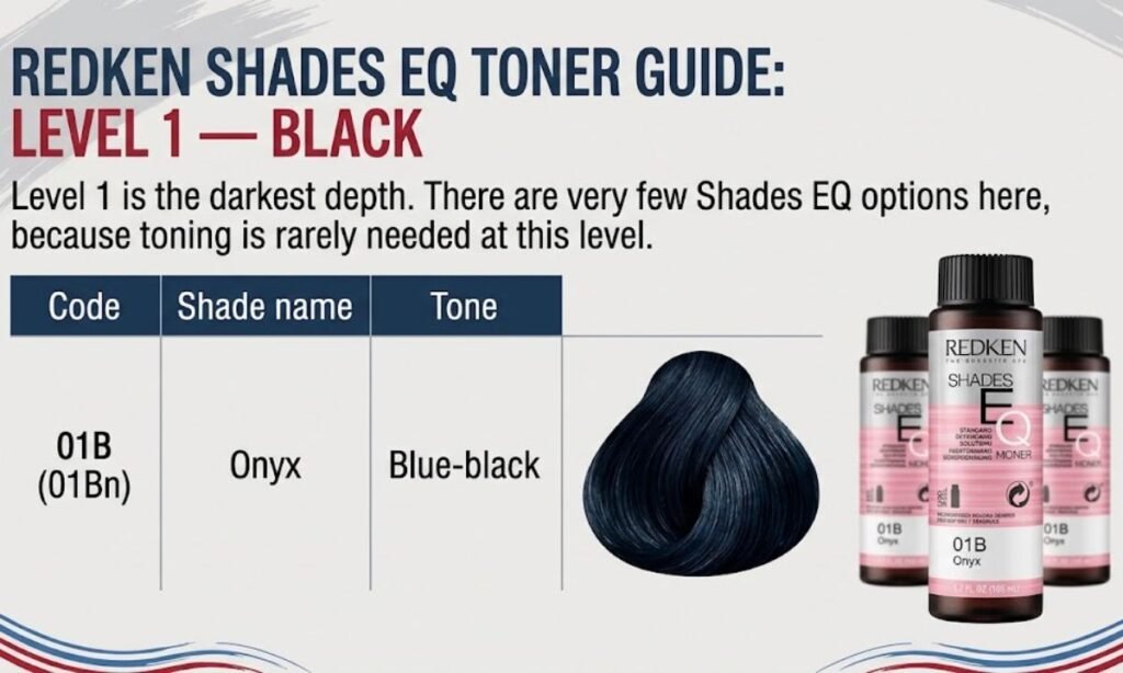 Redken Shade Level 1 — Black
