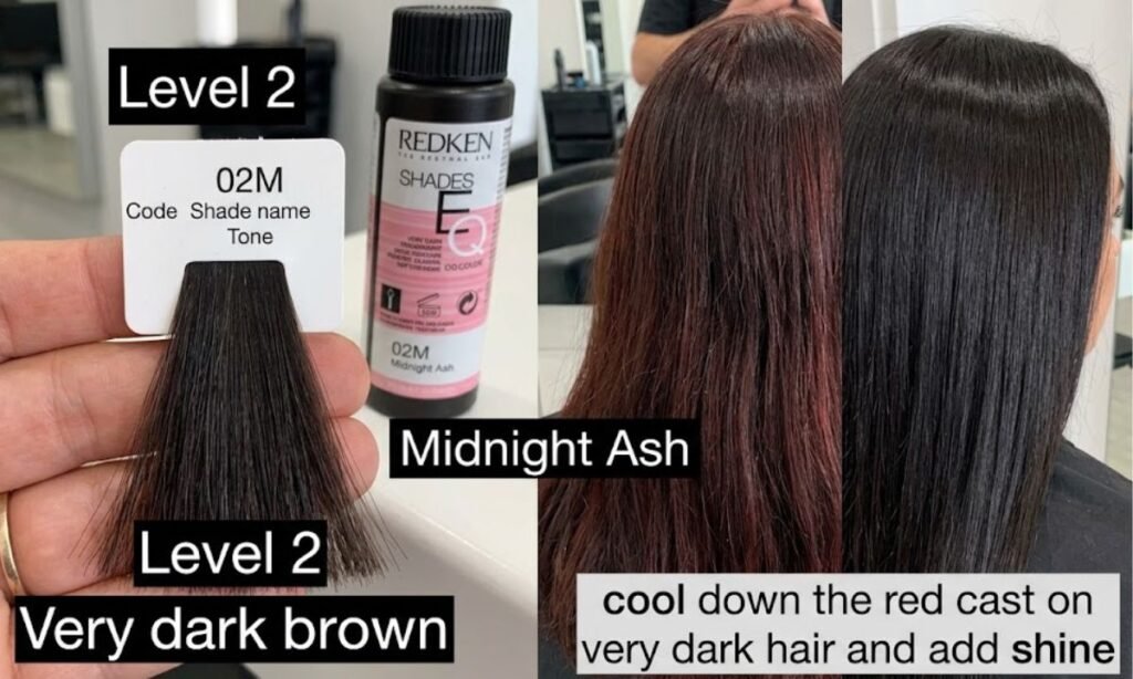 Redken Shade Level 2 — Very dark brown