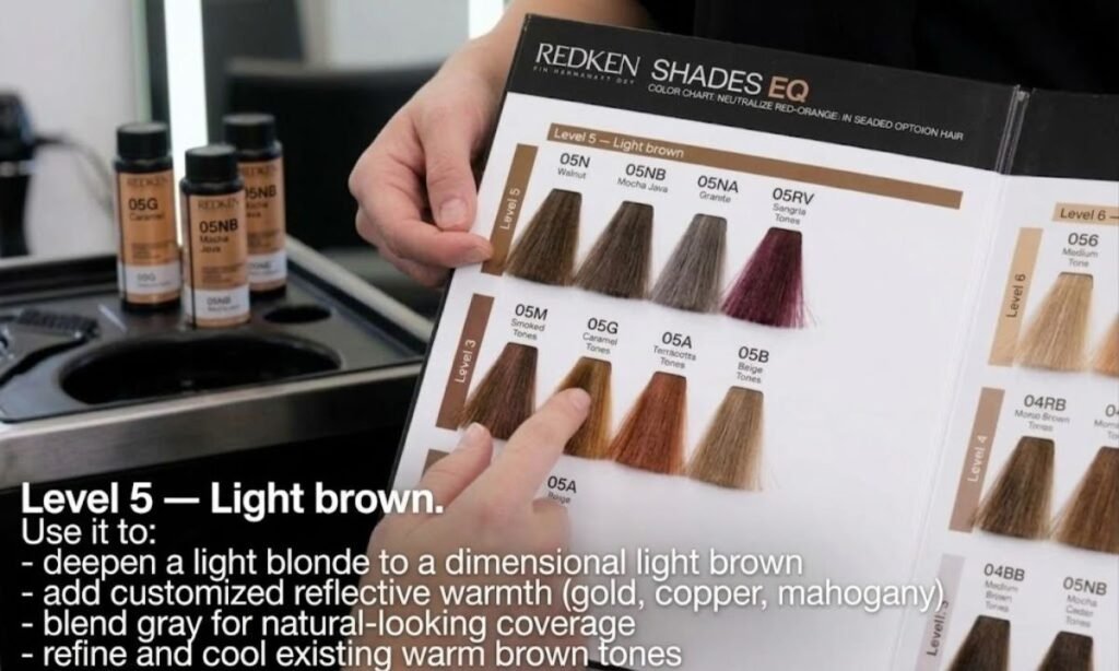 Redken Shade Level 5 — Light brown