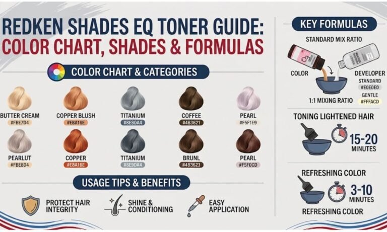 Redken Shades EQ Toner Guide Color Chart, Shades & Formulas