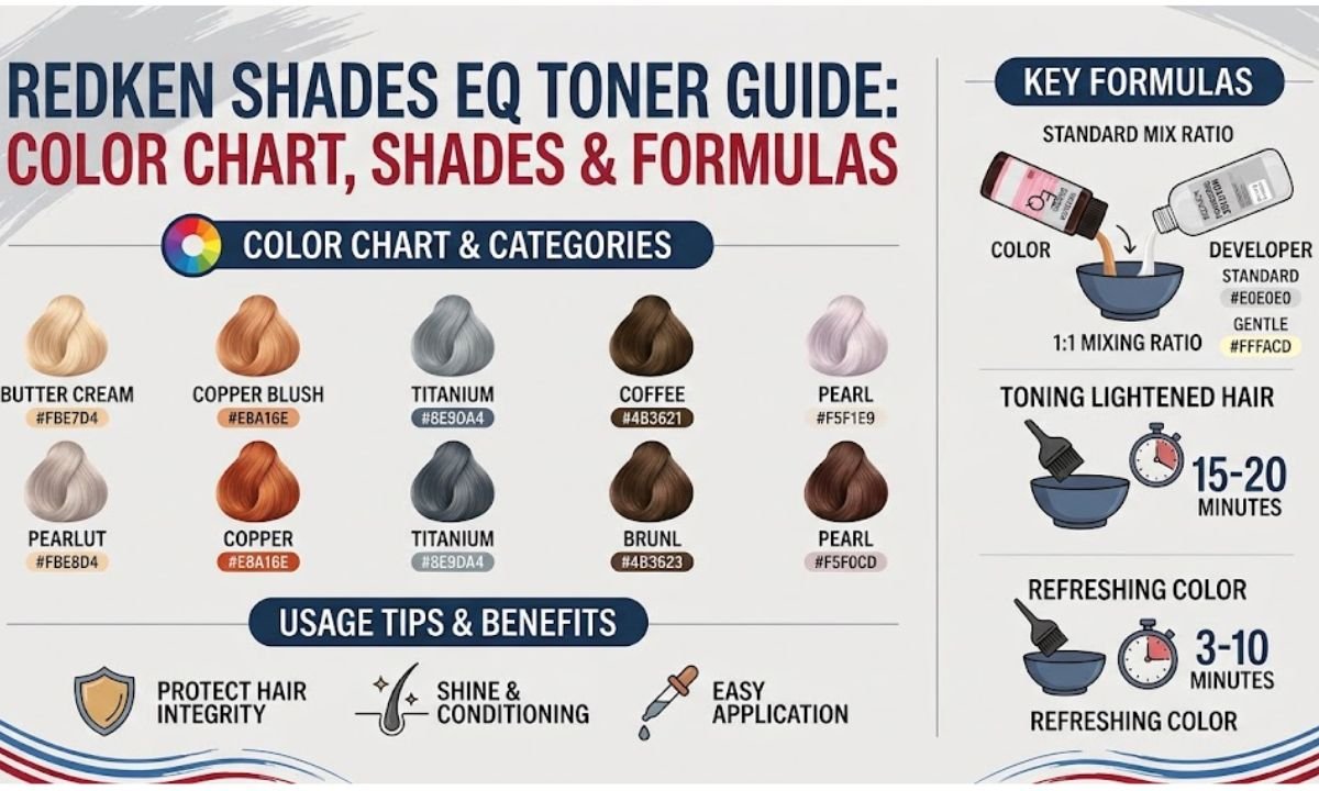 Redken Shades EQ Toner Guide: Color Chart, Shades & Formulas