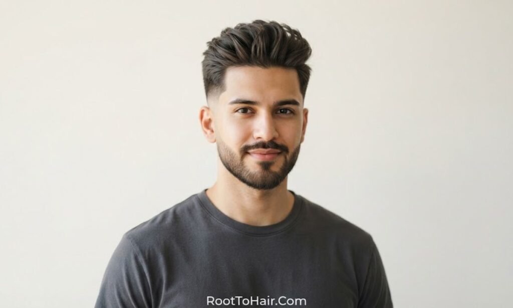 Short Blowout Low Taper Fade