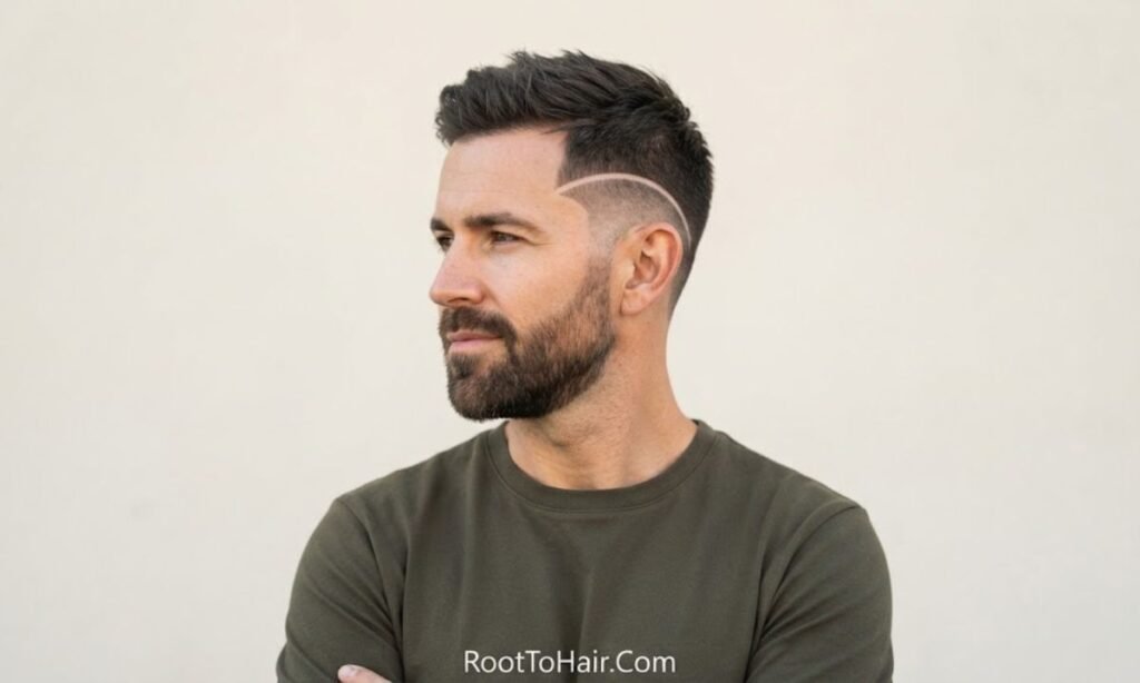 Simple Curved Razor Arc
