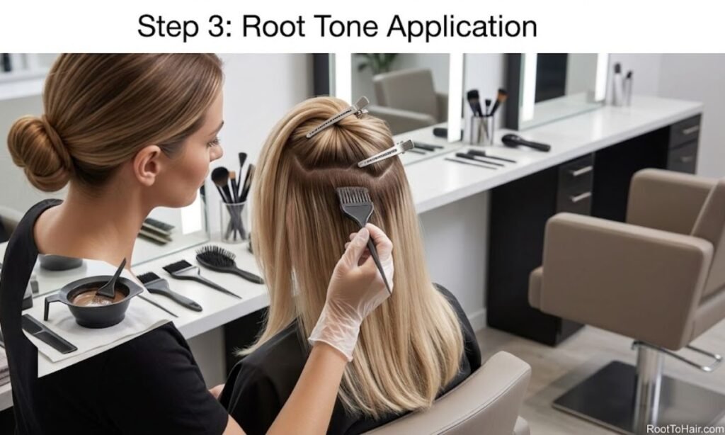 Step 3 Root Tone Application