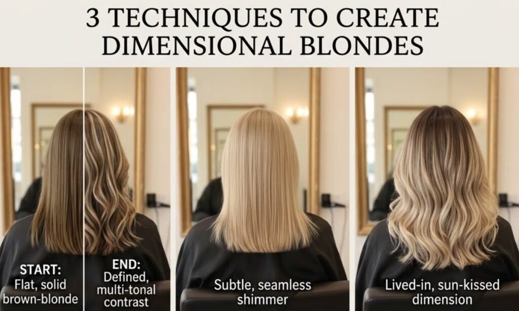 What Are the 3 Techniques to Create Dimensional Blondes