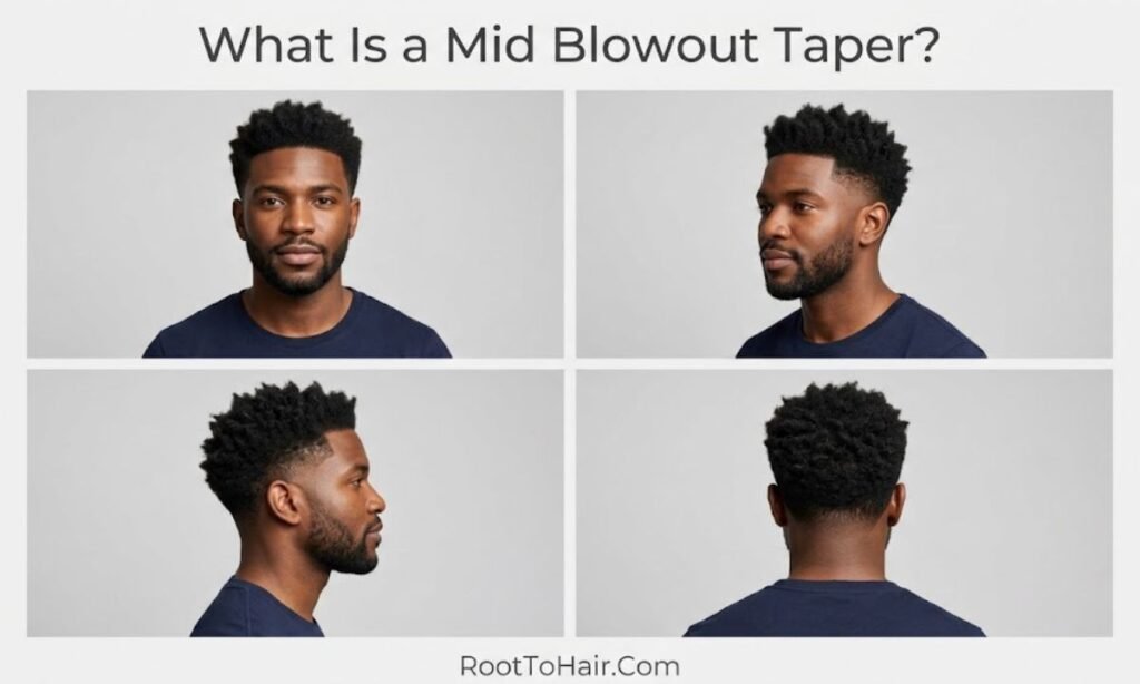 What Is a Mid Blowout Taper
